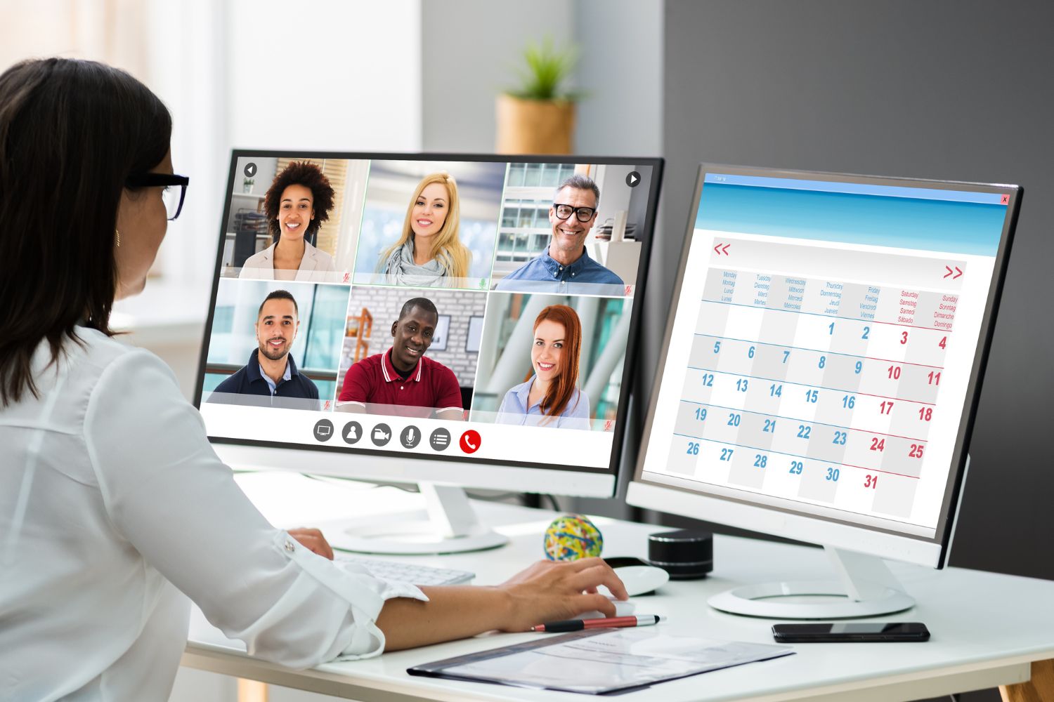 using calendar integration image