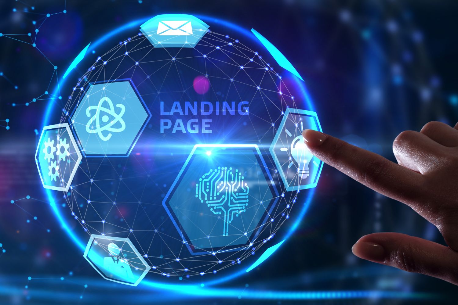 landing page graphic