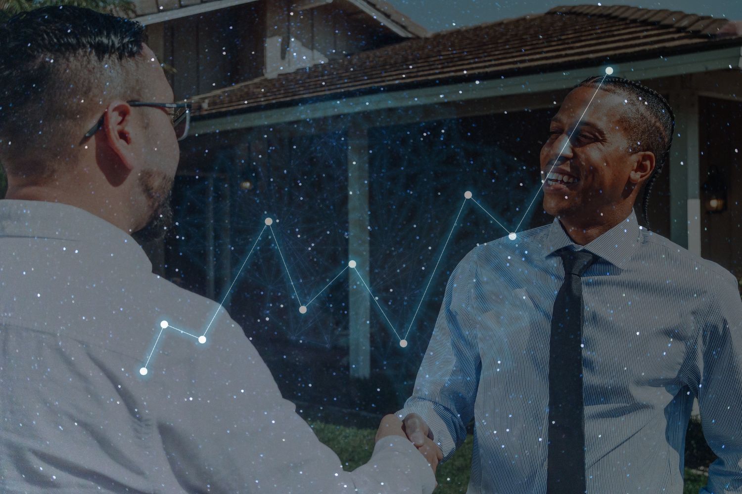 businessmen shaking hands