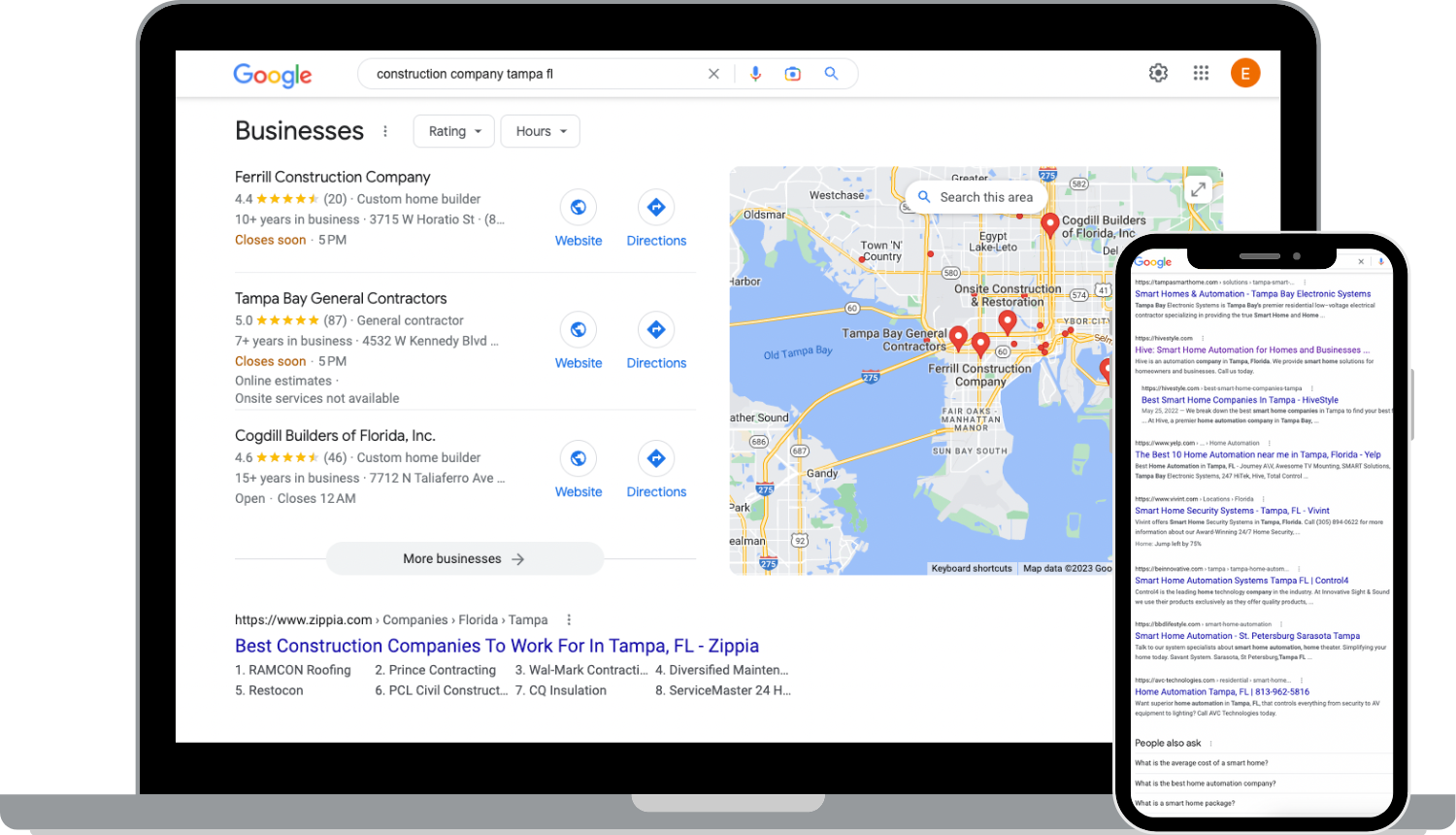 home services seo graphic